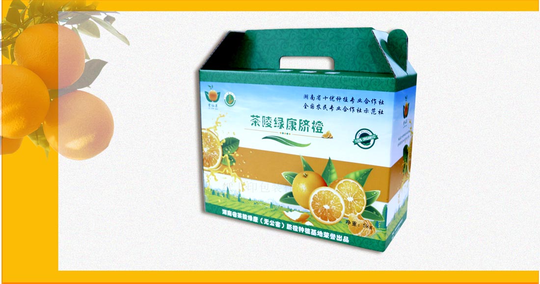 湖南臍橙包裝定制